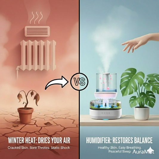 Top 7 Benefits of Using a Cool Mist Humidifier in Your Bedroom