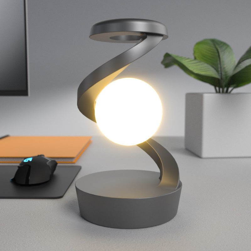 OrbitLight™ — Floating Light & Wireless Dock