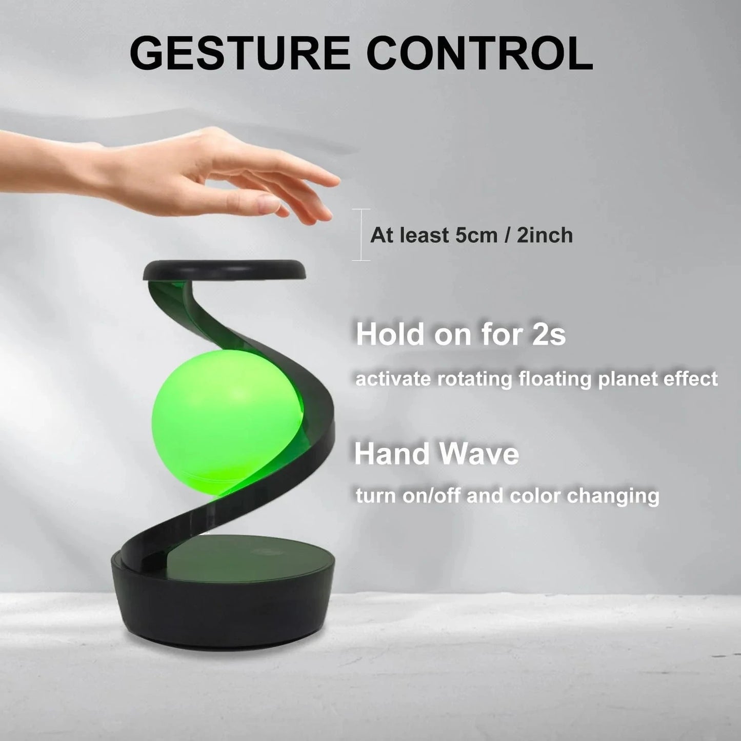 Rotating Moon Desk Lamp With Phone Wireless Charging Sensor Control Table Lamps Decorative Desktop Lamp Small Night Lamp Home Decor