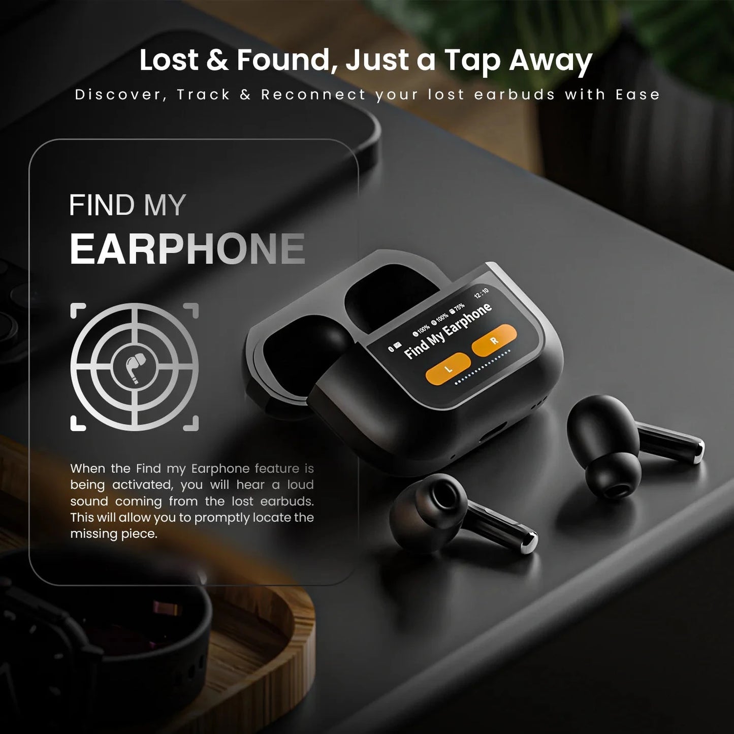A9 PRO True Wireless Noise Cancellation Headphones