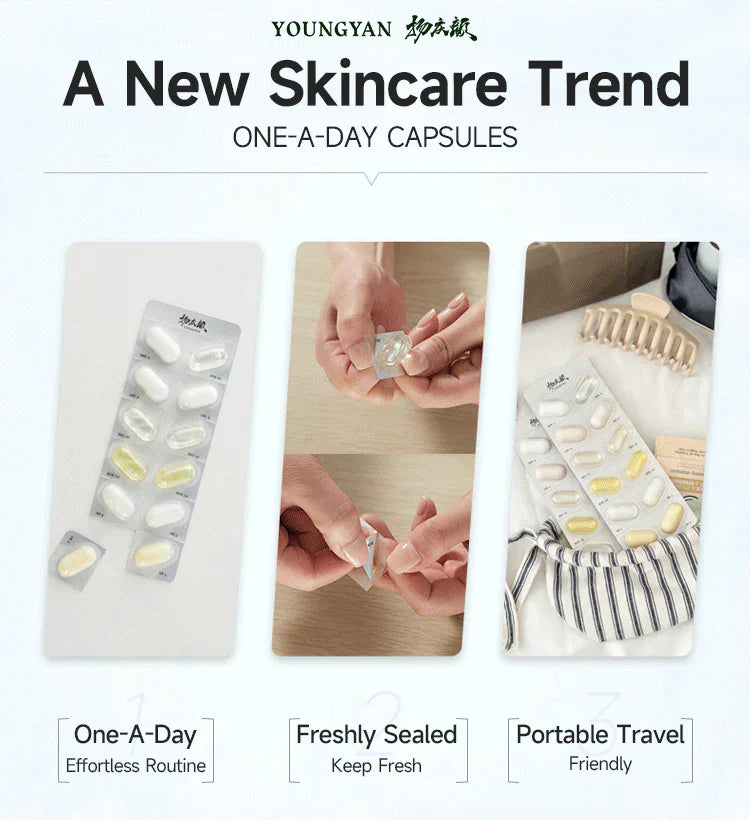 Blissway Travel Skincare Capsule Set | 6-in-1 Korean Beauty Ritual