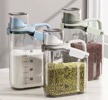 Transparent Moisture-Proof Storage Jar