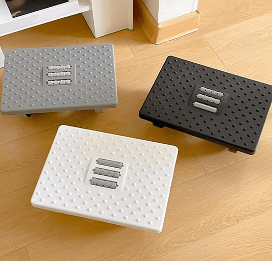 Rocking Foot Rest Massage With Rollers