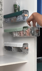 Transparent Wall Mounted Drawer Organizer