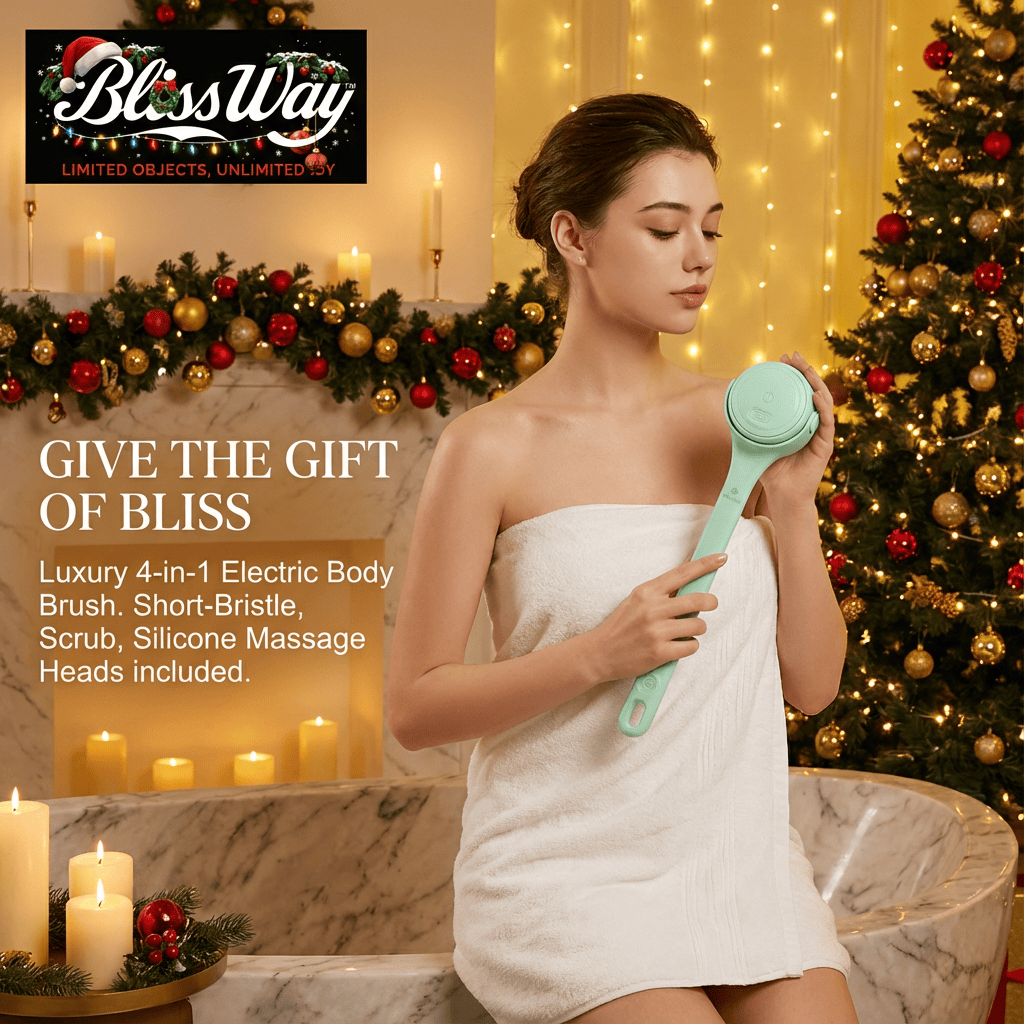 DermaRinse™ – Dermatologist-Inspired Electric Shower Brush