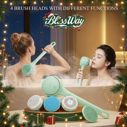 DermaRinse™ – Dermatologist-Inspired Electric Shower Brush