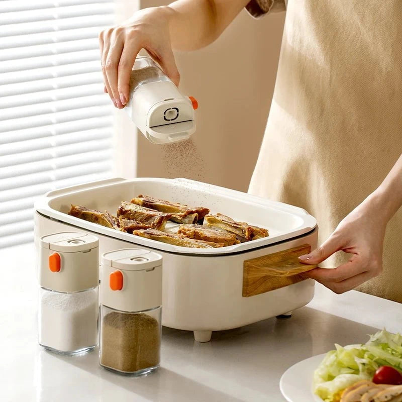 2-in-1 Easy-Press Salt Dispenser
