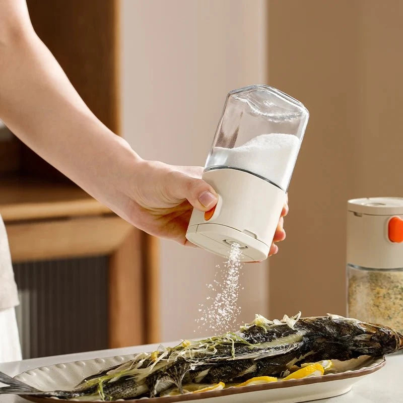 2-in-1 Easy-Press Salt Dispenser
