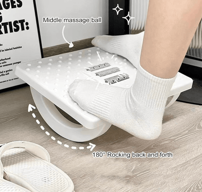 Rocking Foot Rest Massage With Rollers