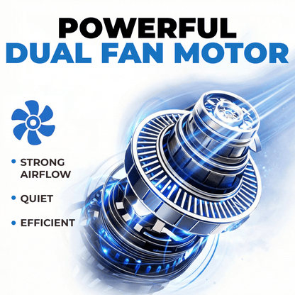 AirLuxe™ Bladeless Desk Fan