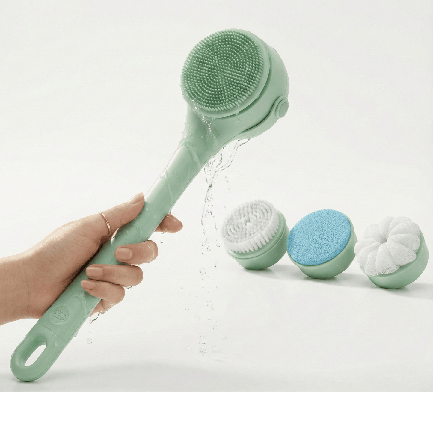 DermaRinse™ – Dermatologist-Inspired Electric Shower Brush