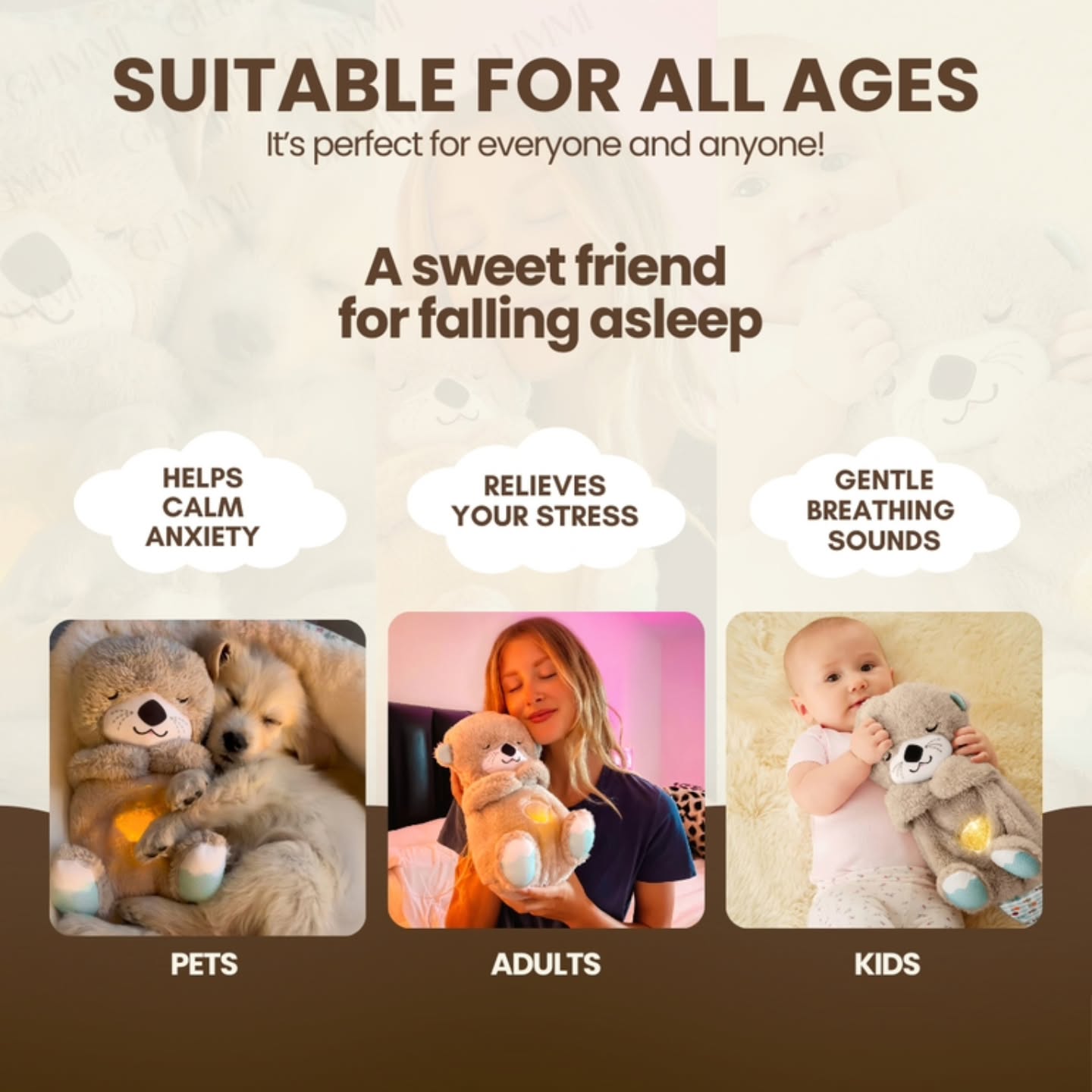 Calm Companion Otter Toy