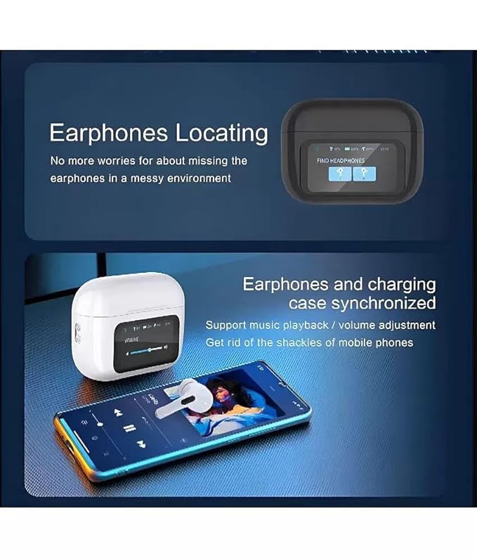 A9 PRO True Wireless Noise Cancellation Headphones