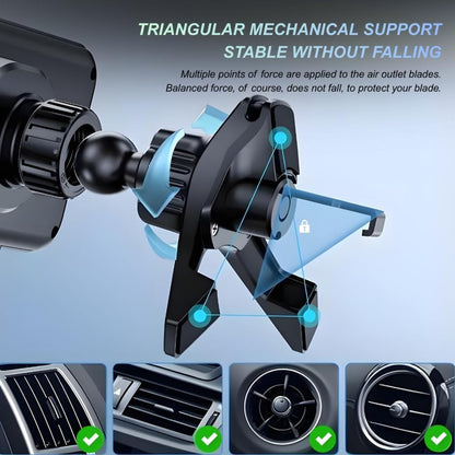 BlissWay MagCharge 90| 15W Wireless Car Charger | Auto-Rotating Phone Mount