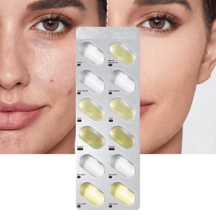 Blissway Travel Skincare Capsule Set | 6-in-1 Korean Beauty Ritual
