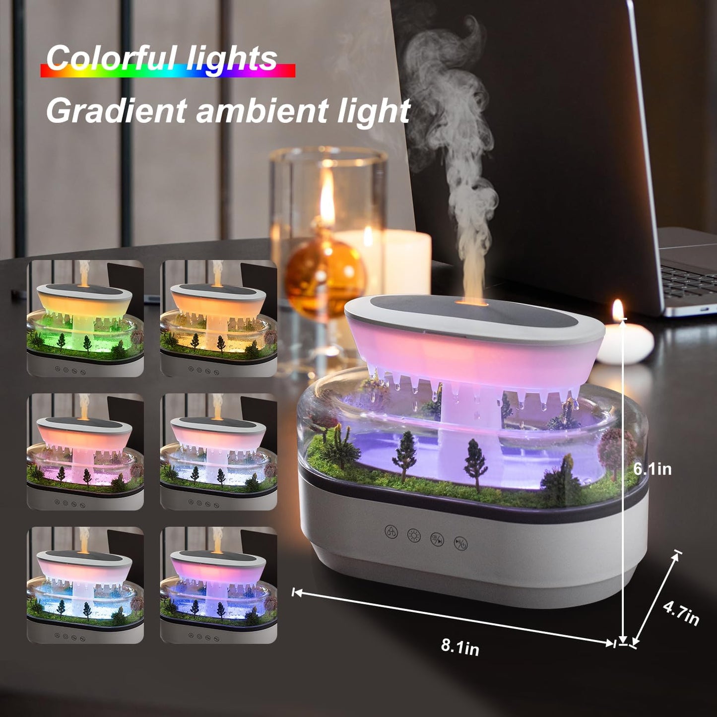 AuraMist - Diffuser and Humidifier Combo