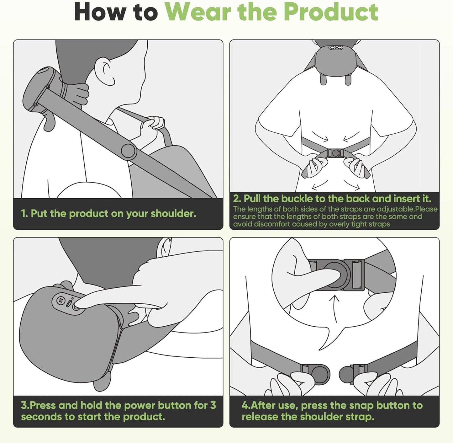 Portable Massager for Neck and Shoulder