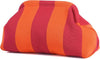 Thick Orange & Purple Stripes