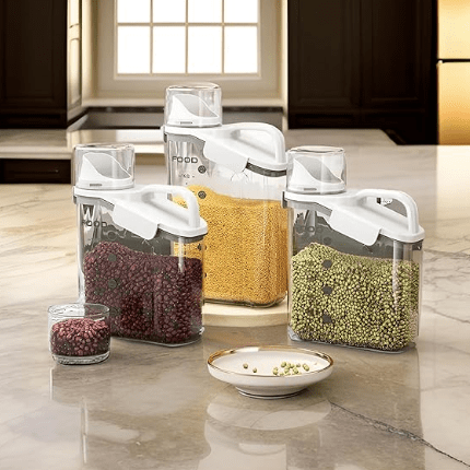 Transparent Moisture-Proof Storage Jar