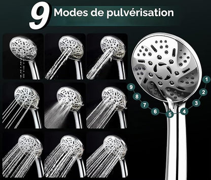 Detachable 2-in-1 Shower Head Set
