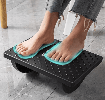 Rocking Foot Rest Massage With Rollers