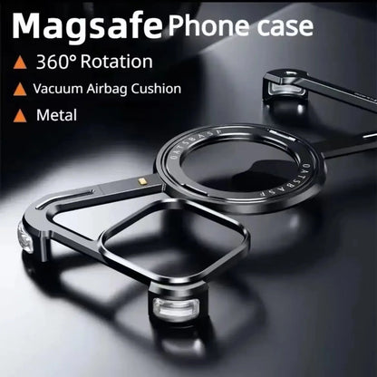 Magnetic Phone Case With Rotating Stand