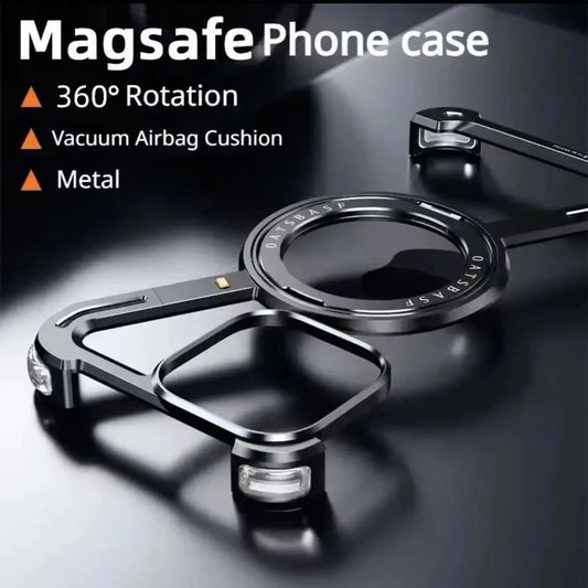 Magnetic Phone Case With Rotating Stand