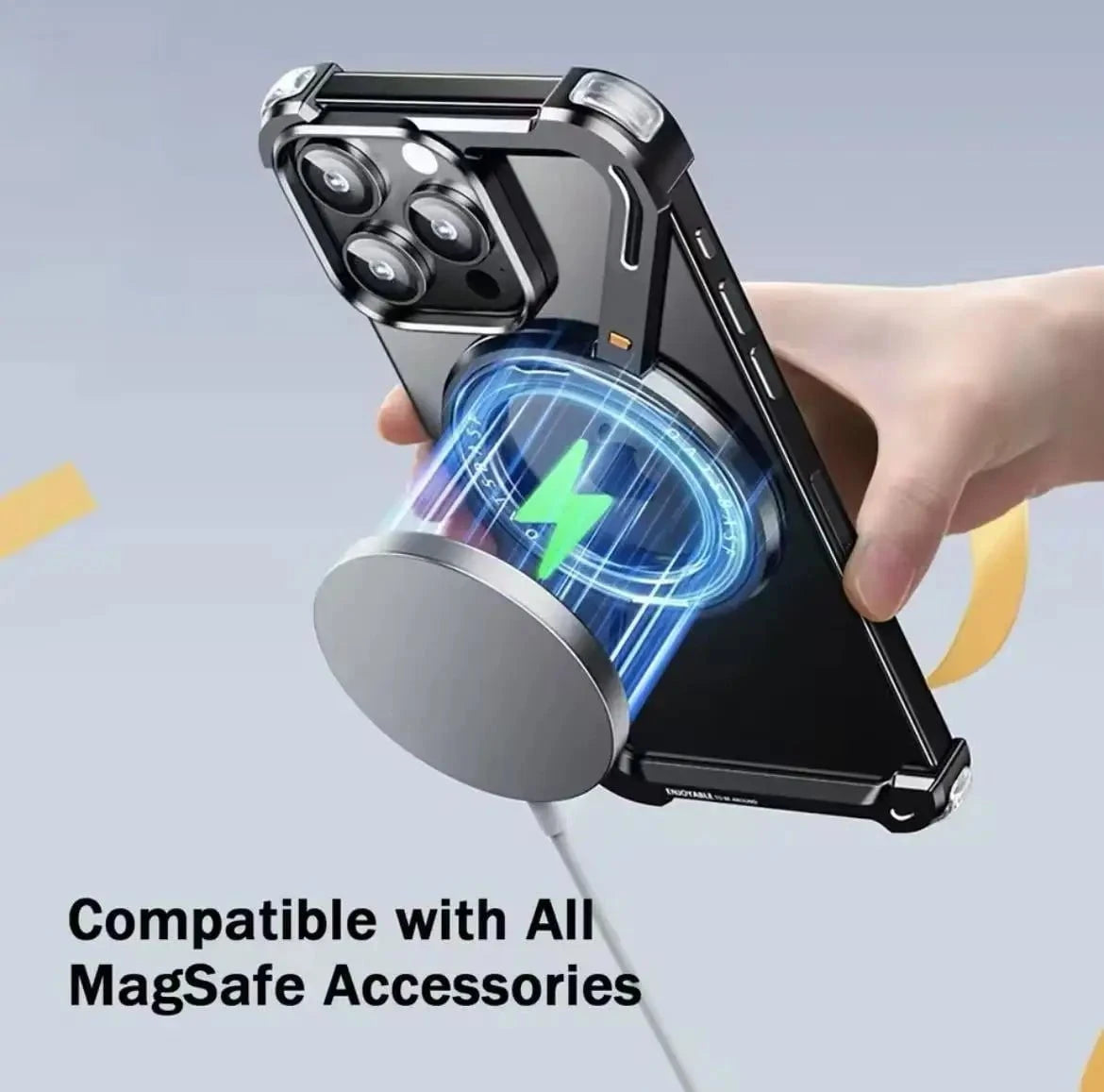 Magnetic Phone Case With Rotating Stand