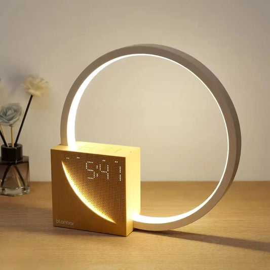 Blonbar Bedside Lamp – Smart Touch Lamp with Sounds & Alarm