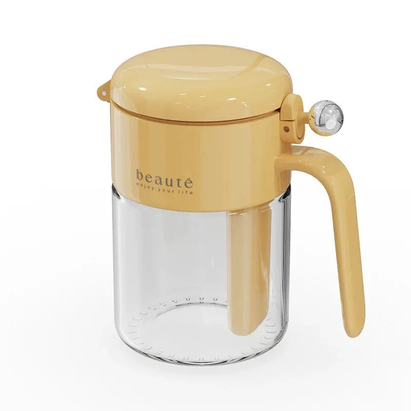 Mini Reusable Glass Spice Jar with Spoon