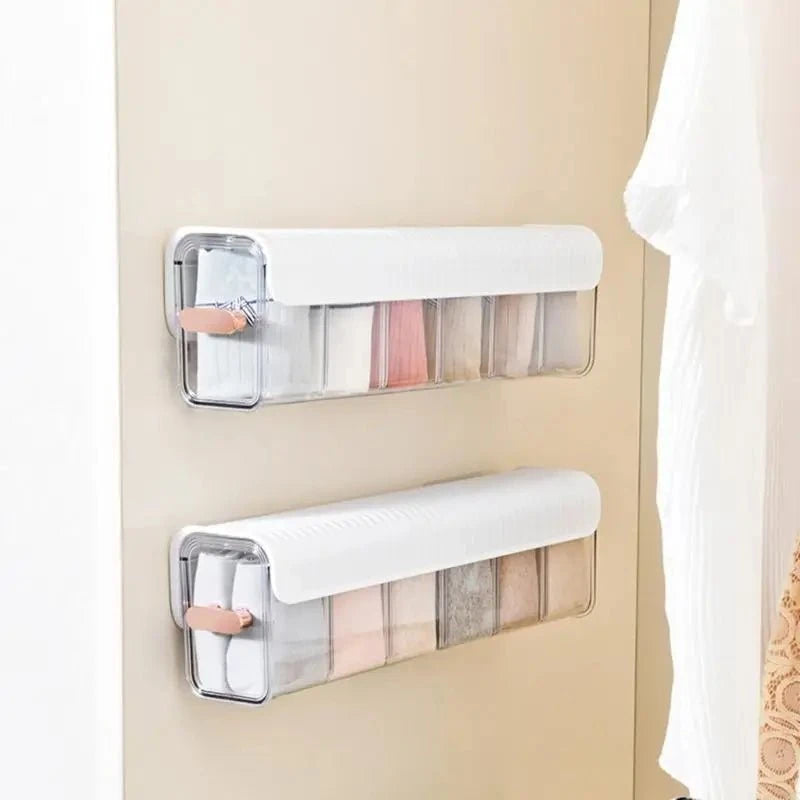 Transparent Wall Mounted Drawer Organizer