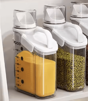 Transparent Moisture-Proof Storage Jar