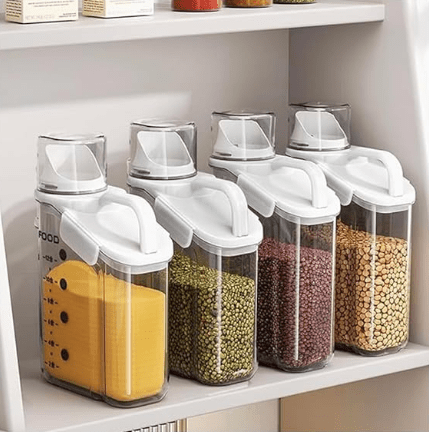 Transparent Moisture-Proof Storage Jar
