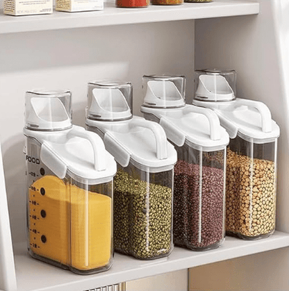Transparent Moisture-Proof Storage Jar