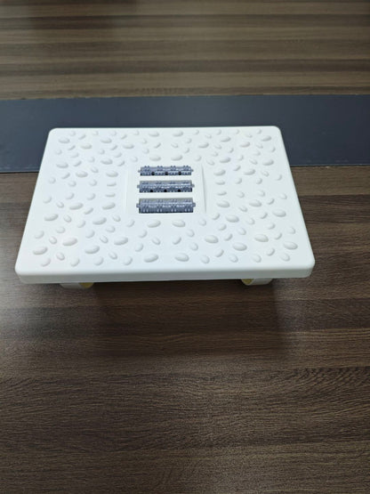 Rocking Foot Rest Massage With Rollers