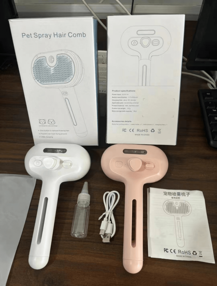 Pet Hair Removal Diffuser Comb