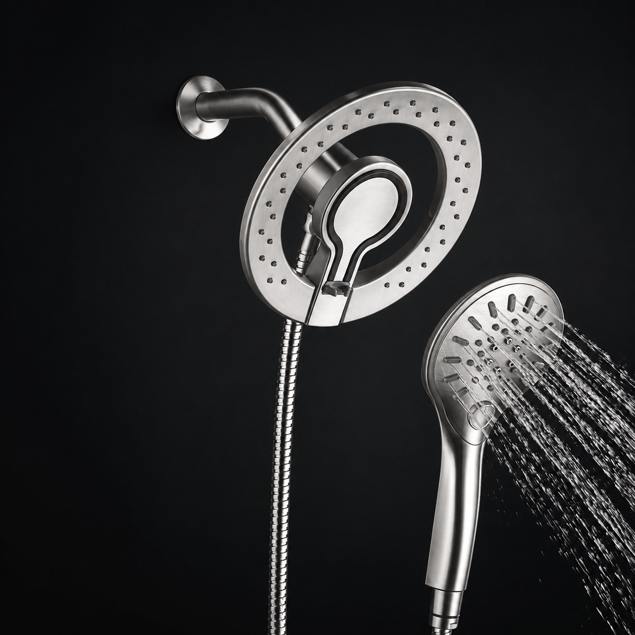 Detachable 2-in-1 Shower Head Set