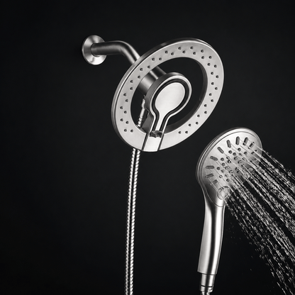 Detachable 2-in-1 Shower Head Set