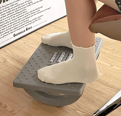 Rocking Foot Rest Massage With Rollers