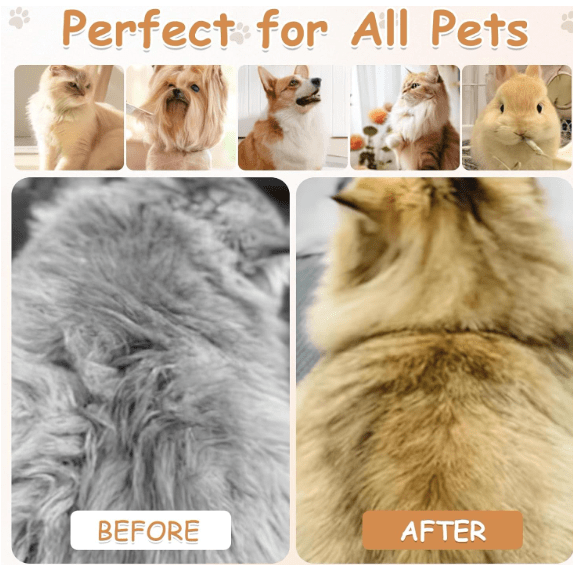Pet Hair Removal Diffuser Comb