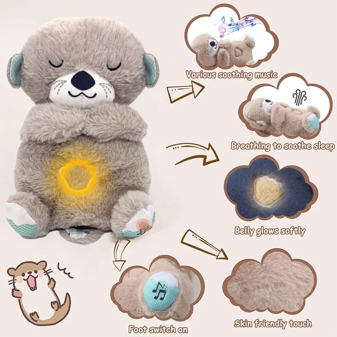 Calm Companion Otter Toy