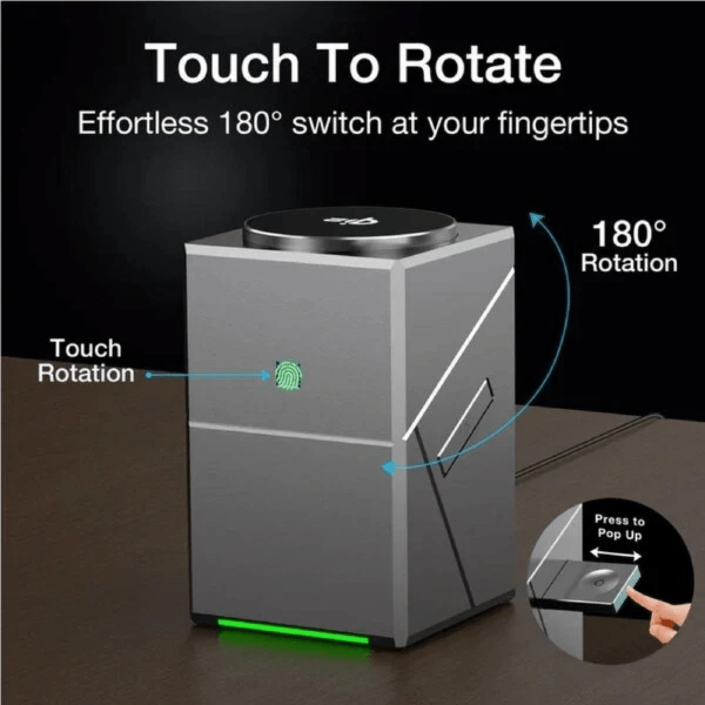 MagCube | 3 - in - 1 Wireless Charging Station (Qi2 Certified) - Blissway