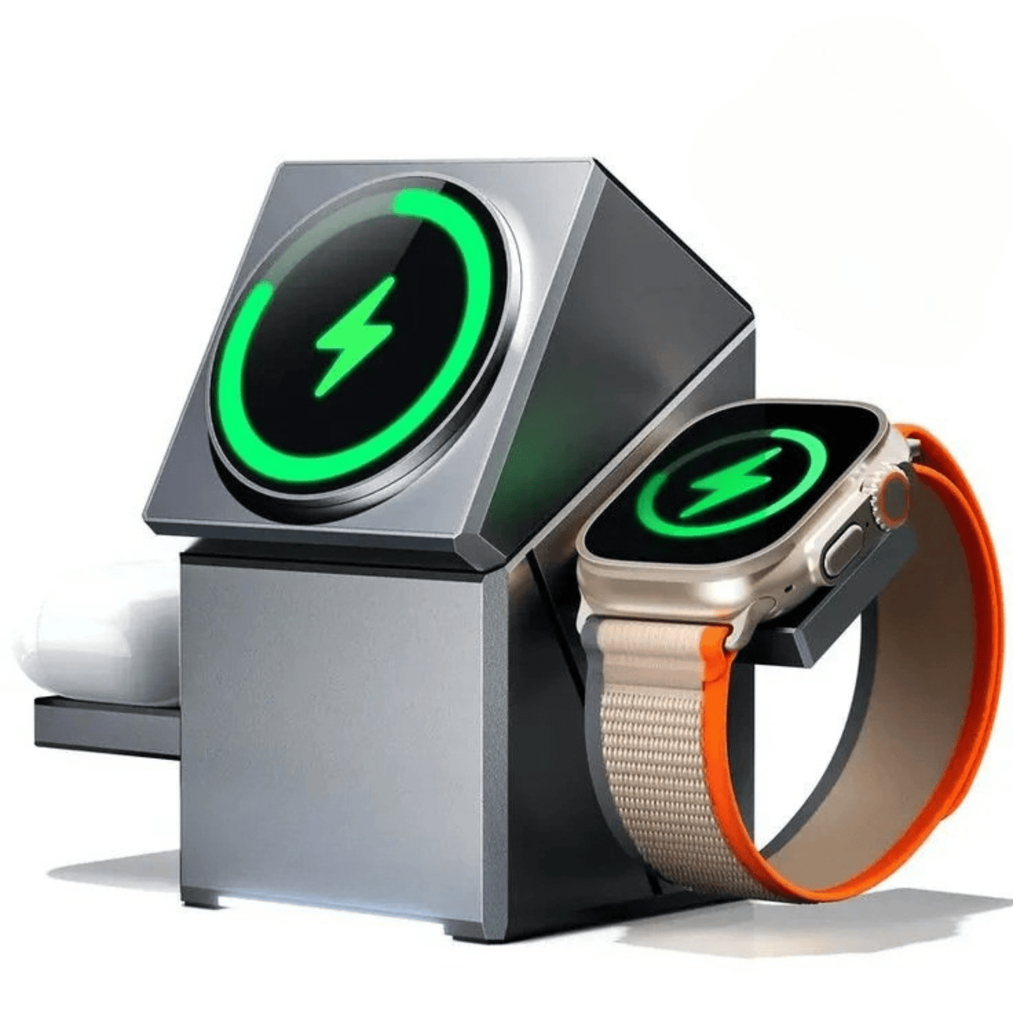 MagCube | 3 - in - 1 Wireless Charging Station (Qi2 Certified) - Blissway