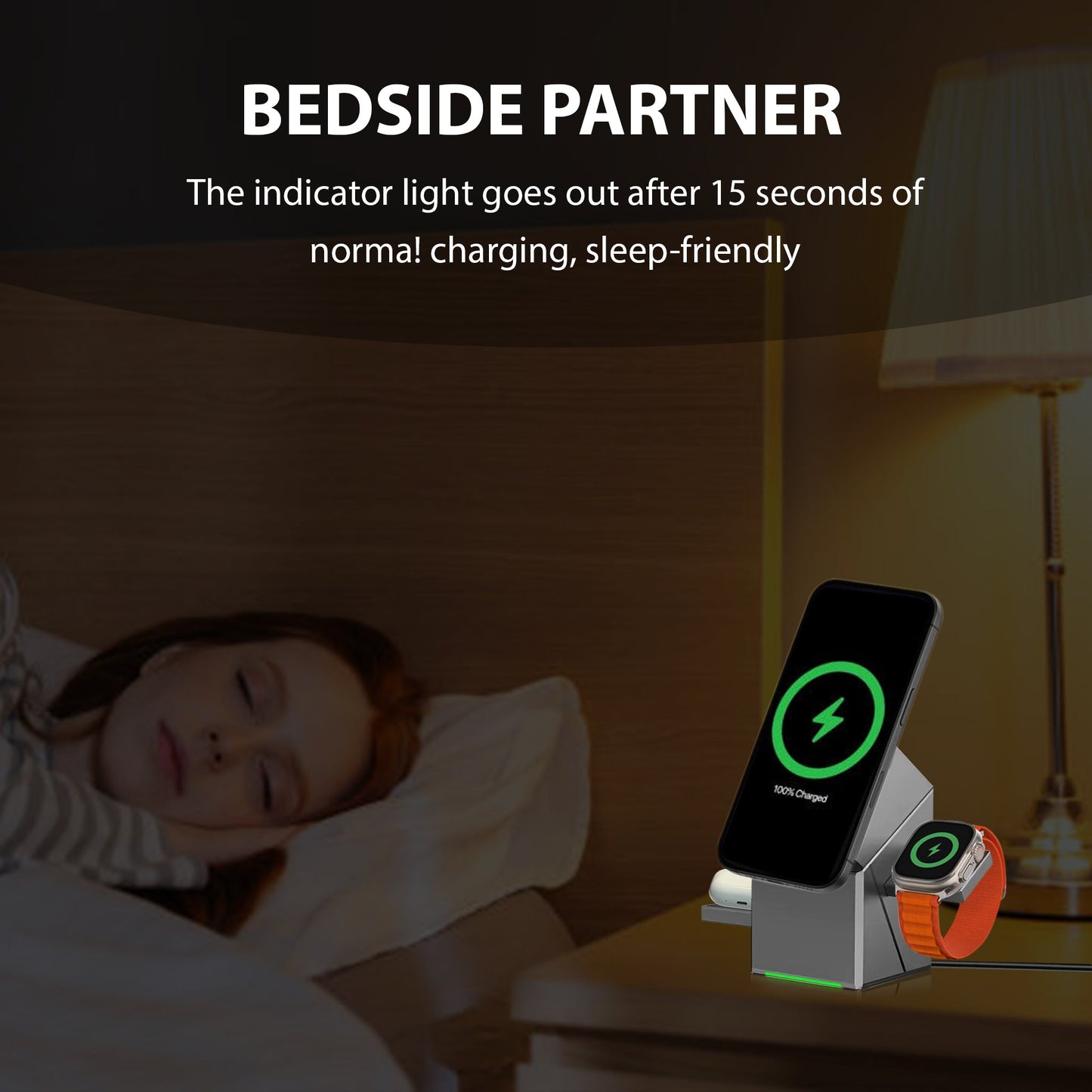 MagCube | 3 - in - 1 Wireless Charging Station (Qi2 Certified) - Blissway