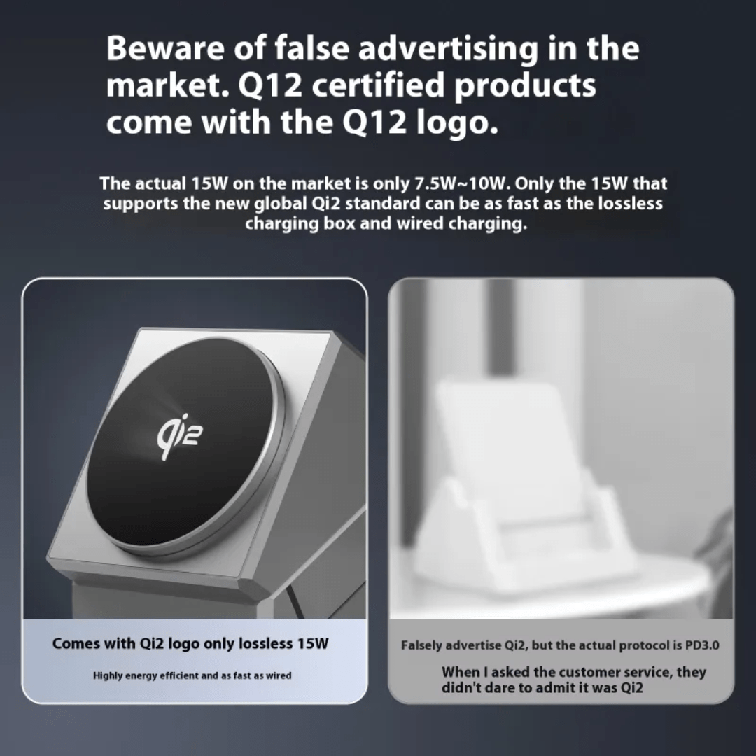 MagCube | 3 - in - 1 Wireless Charging Station (Qi2 Certified) - Blissway