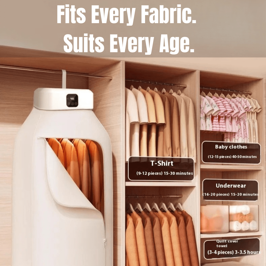 Portable Foldable Dryer – Compact and Efficient for Home or Travel - Blissway