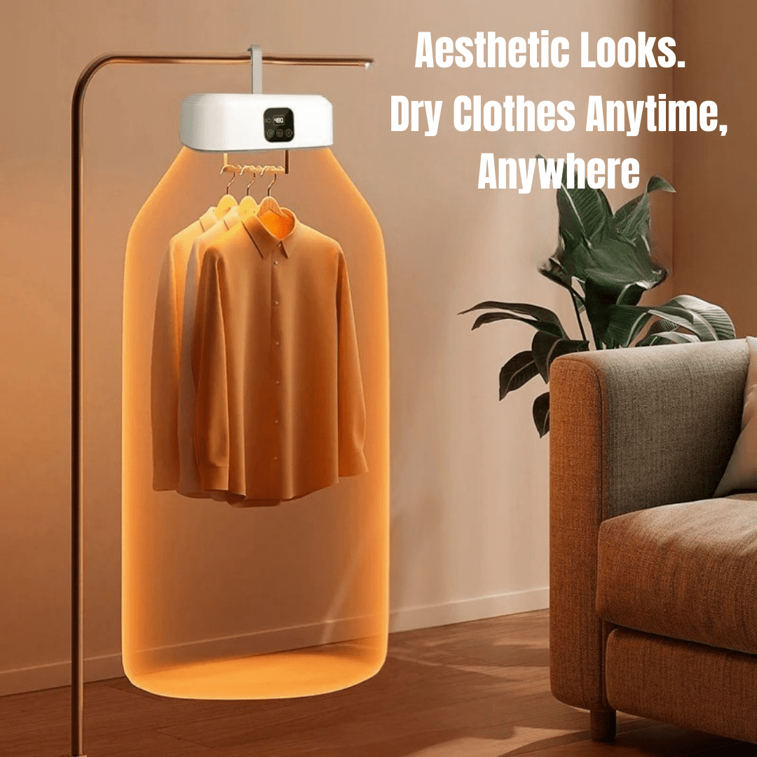Portable Foldable Dryer – Compact and Efficient for Home or Travel - Blissway