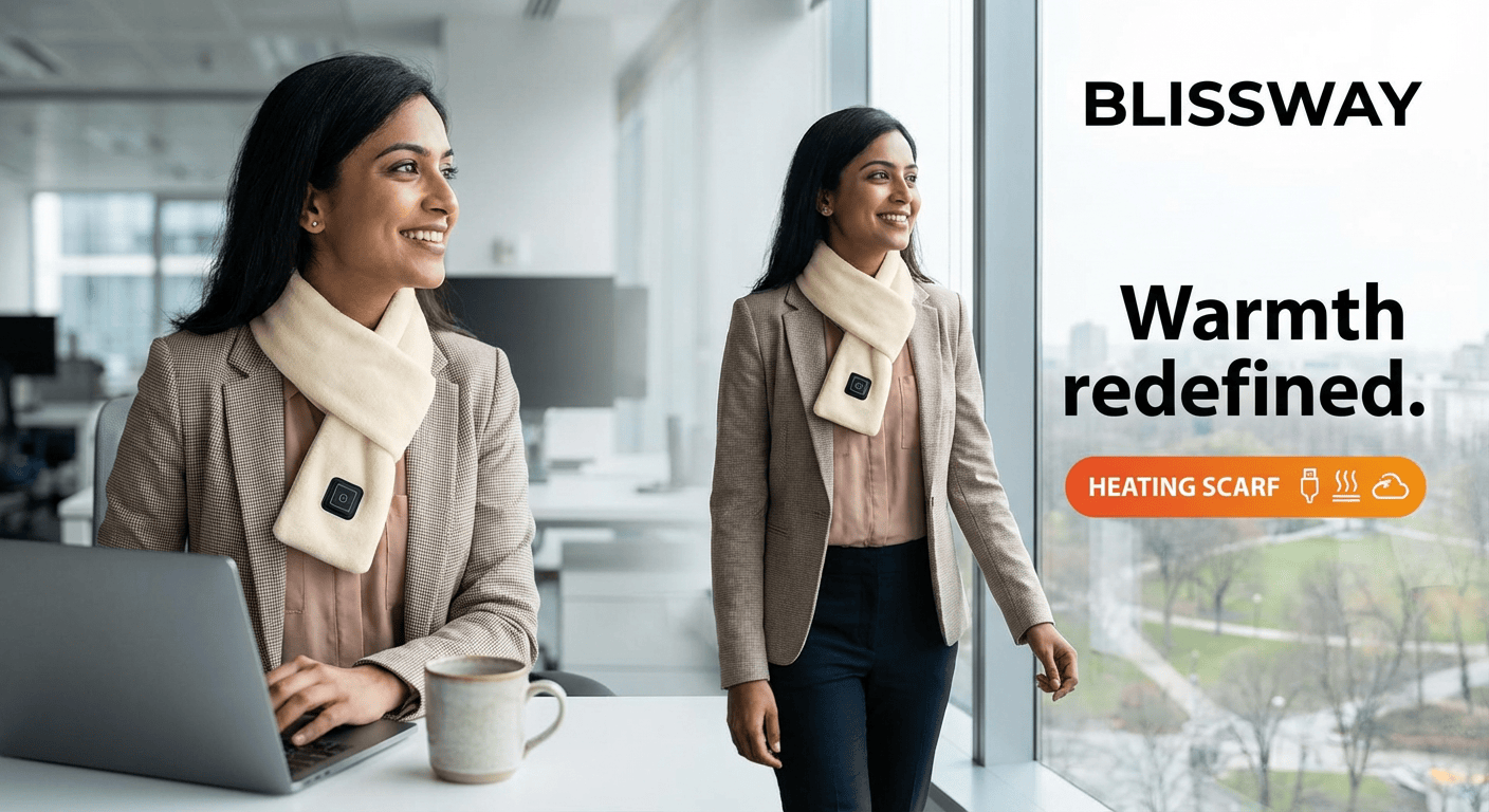 Heating Scarf, Electric Heating, Shoulder Guard, Men And Women Autumn And Winter