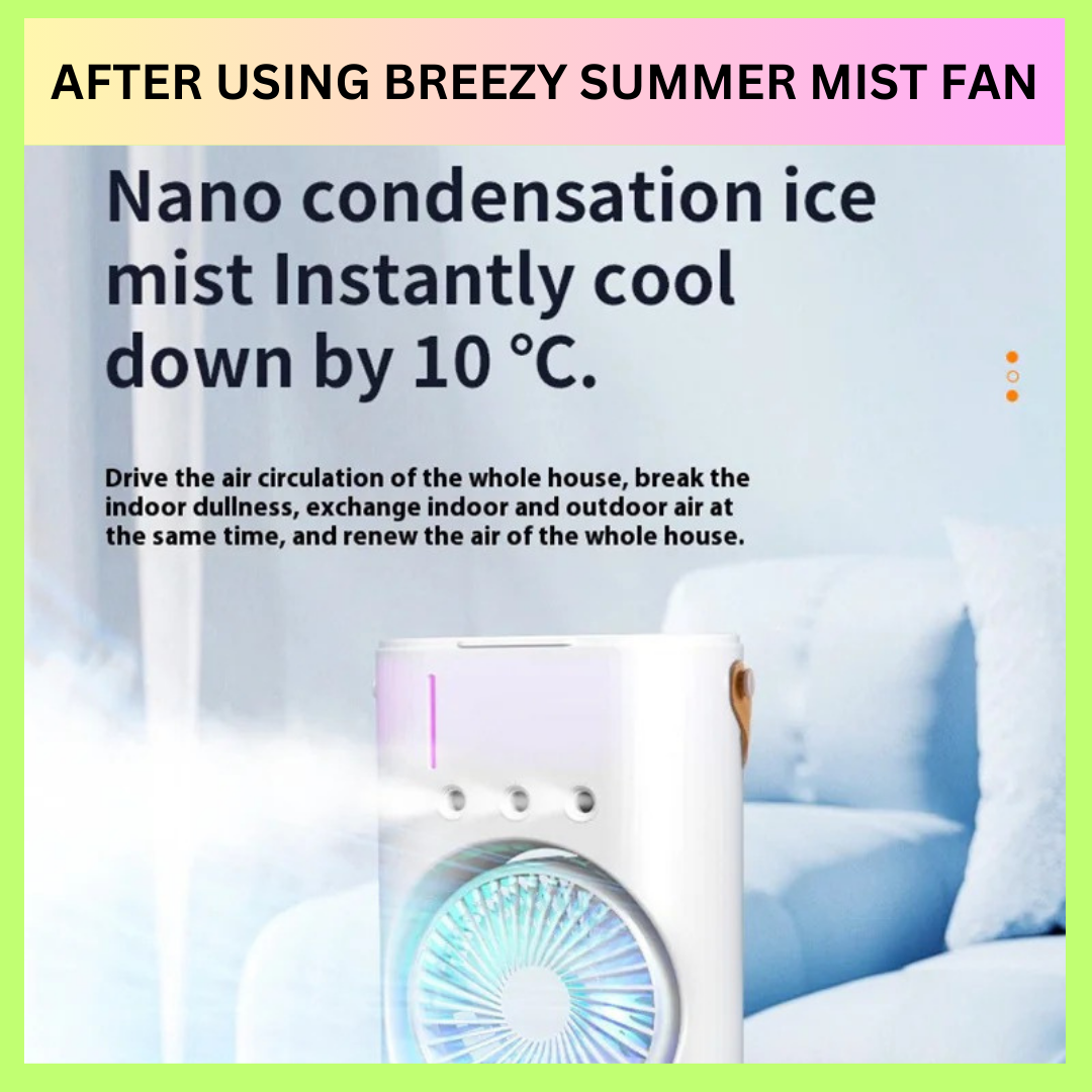 Breezy Summer Mist Fan