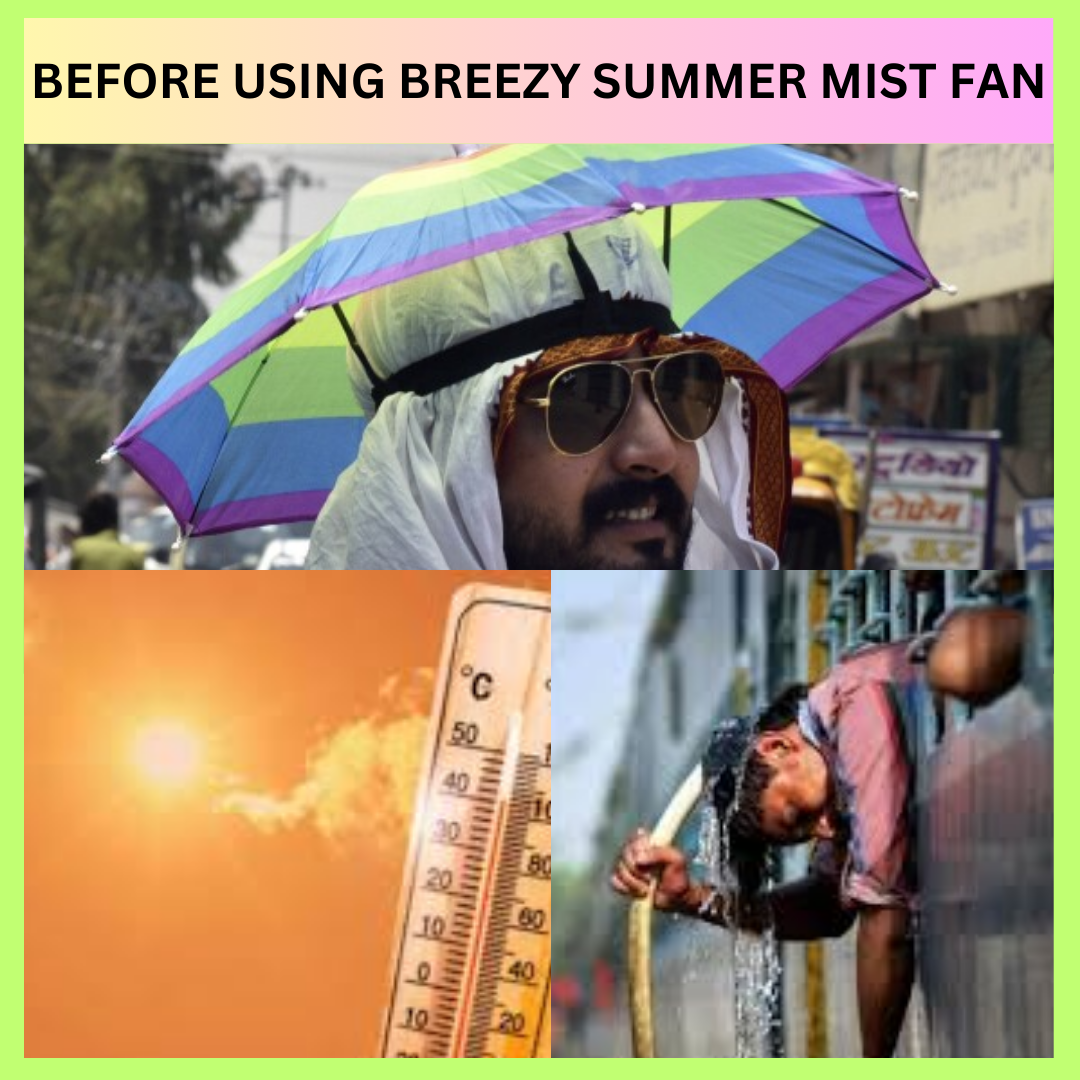 Breezy Summer Mist Fan